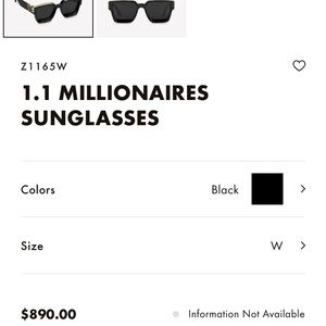 Louis Vuitton Millionaires Sunglasses